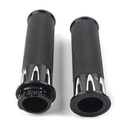 Black Handle Bar Grips for Harley Sportster XL883 XL1200 (2004-2023)