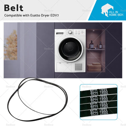 Rubber Drum Belt for Esatto Dryer EDV7