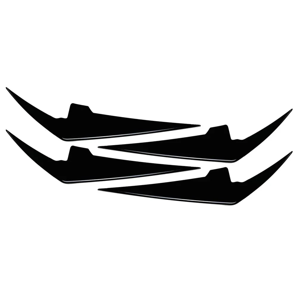 4 x Front Bumper Side Spoiler Splitter for BMW 3 Series G20 G21 M Sport (2023)