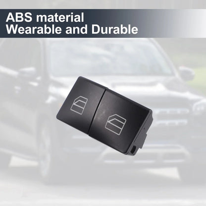 2 x Window Lift Switch Button Covers for Mercedes-Benz GLE500 (2016-2020)