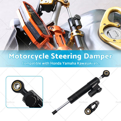 CNC Steering Damper Stabilizer for Honda, Yamaha, Kawasaki