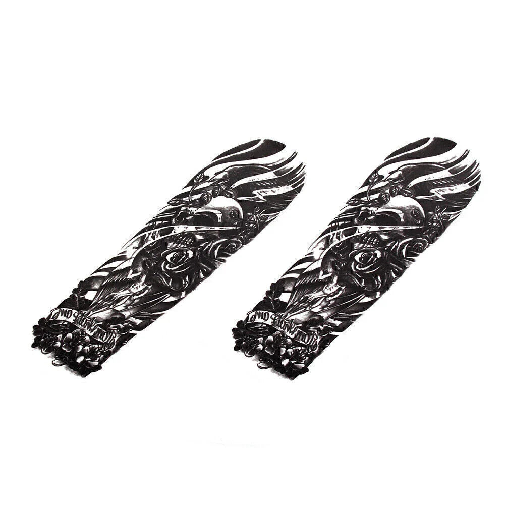 Custom Front Fork Skull Decal Stickers for Harley & Yamaha