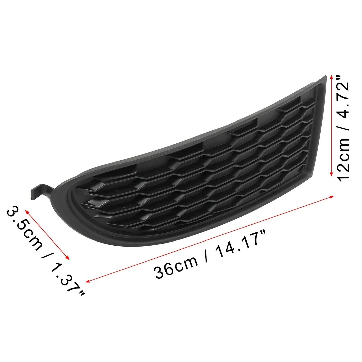 Front Left Fog Light Bumper Grille Cover for Dodge Journey (2011-2020)