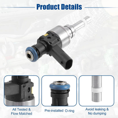 4 x Fuel Injector Nozzles for Mercedes-Benz C 250 (2012-2015)