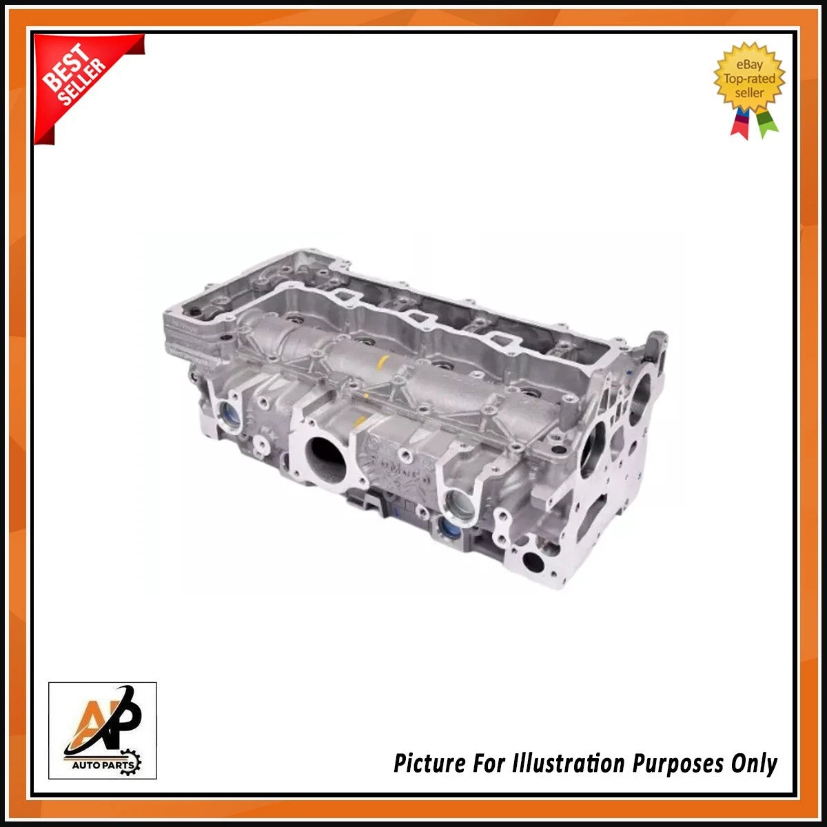Bare Cylinder Head Replacement for Citroen 2.0 TDCi DW10 DW12 (2005–2018)