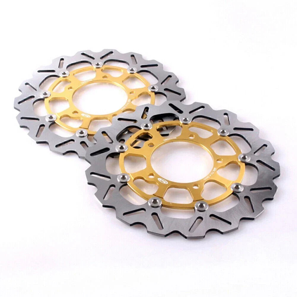 Brake Disc Rotors  Gold for Suzuki GSXR600 GSXR750 GSXR1000 (2005-2008)