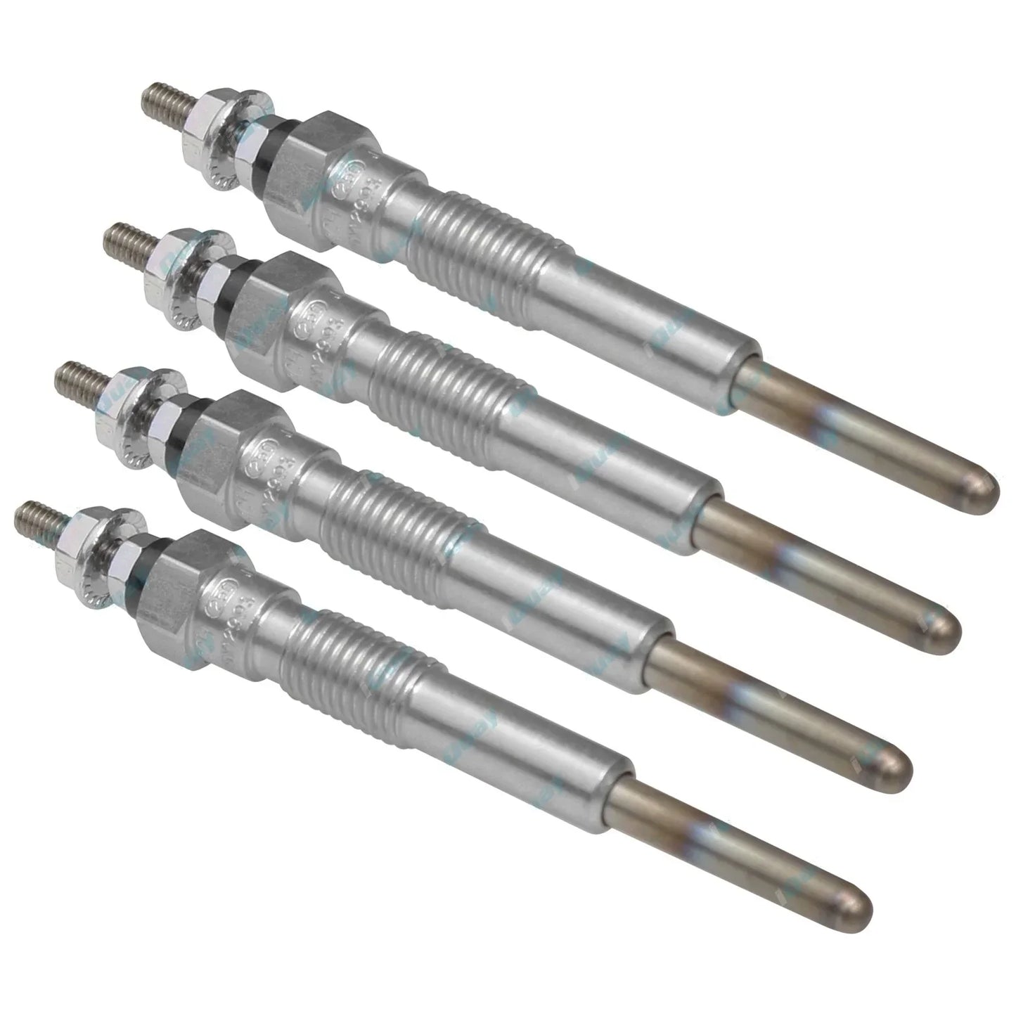 4 Bosch Diesel Glow Plugs for Toyota Dyna BU32R BU36R 4cy 3B Red 3.4L 1981~84