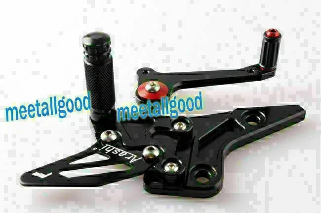 Rearset Foot Pegs for Kawasaki Z800 (2013-2014) - Black