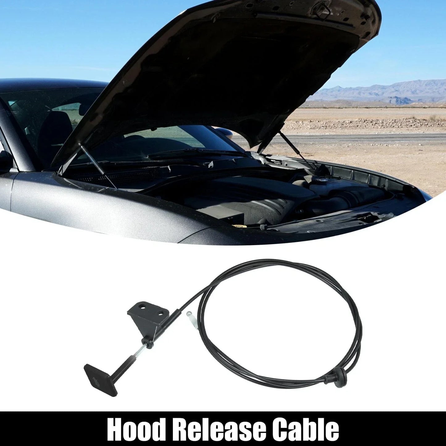 Front Hood Latch Release Cable for Honda Civic (2006-2011)