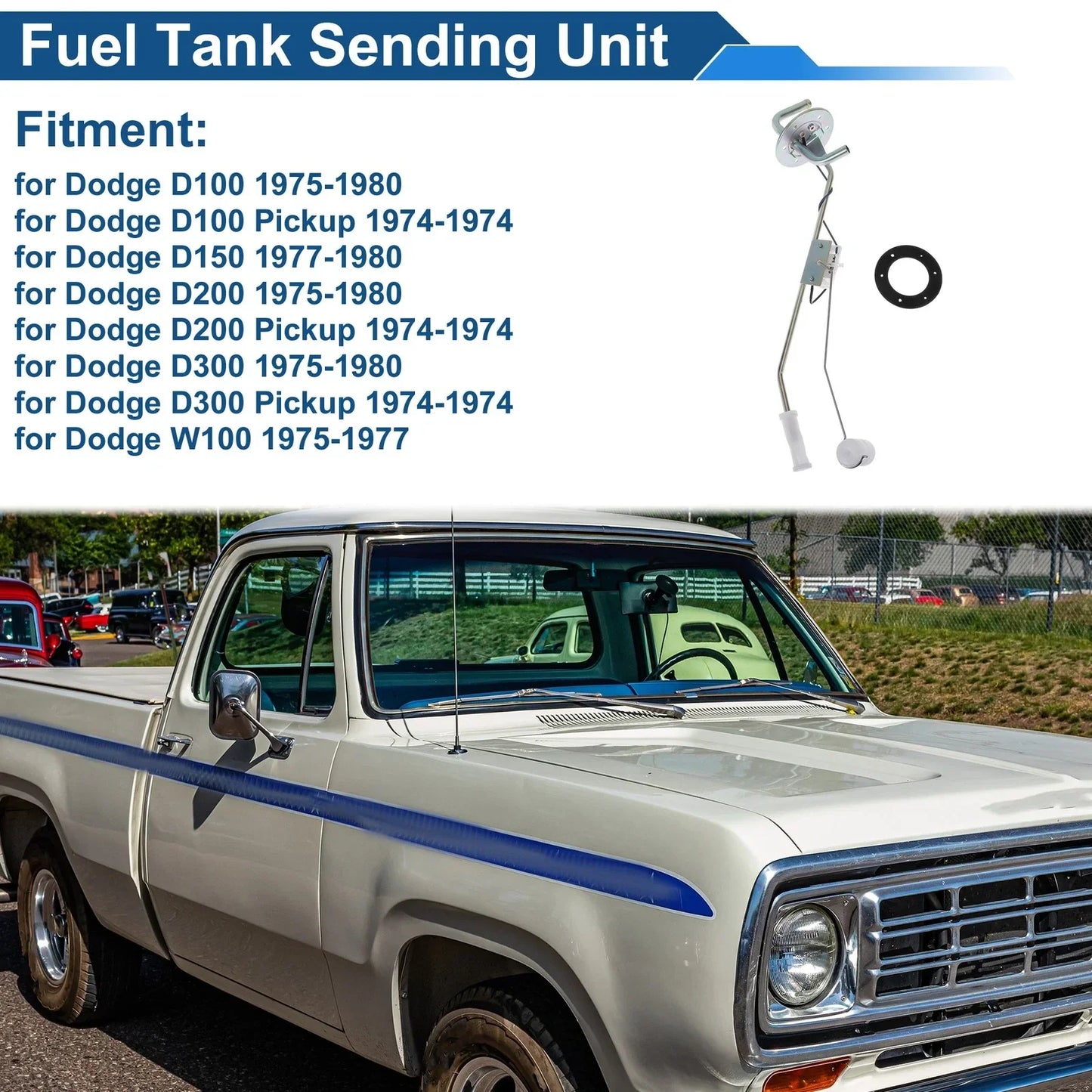 Fuel Level Sending Unit for Dodge D100 (1975-1980)