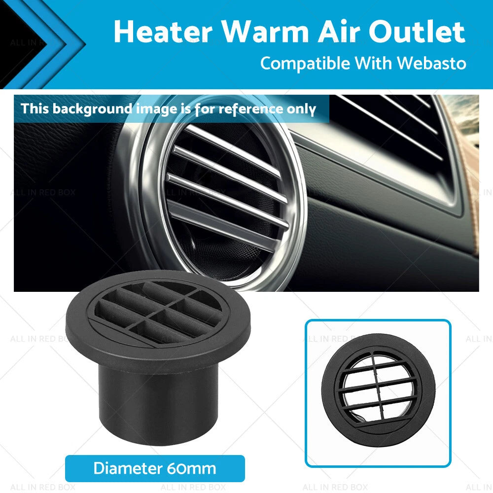 60mm Diesel Heater Duct Warm Air Vent for Webasto (Various Years)