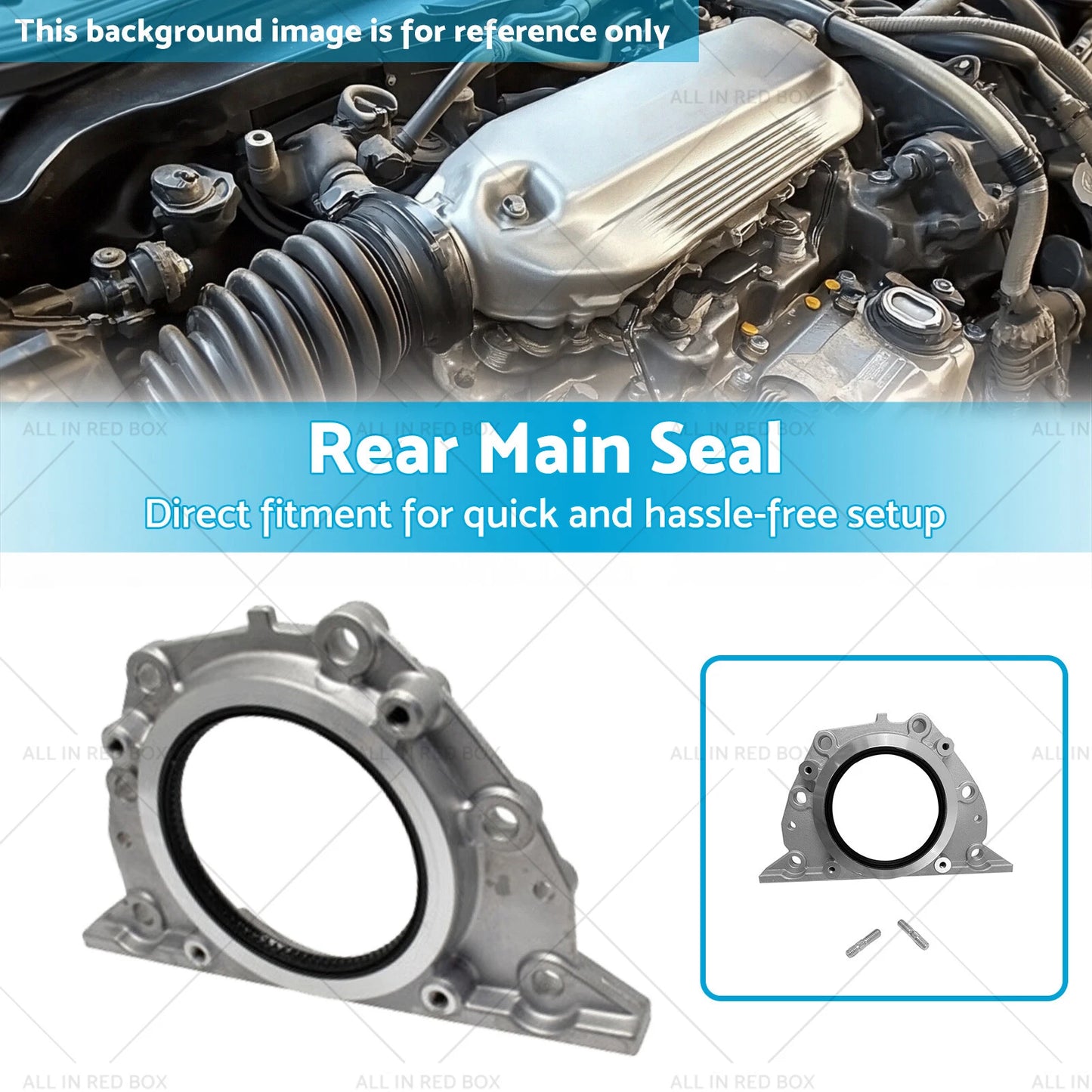 Rear Main Seal & Gasket for Nissan Patrol 4.2 GU Y61 TD42 (2000-2016)