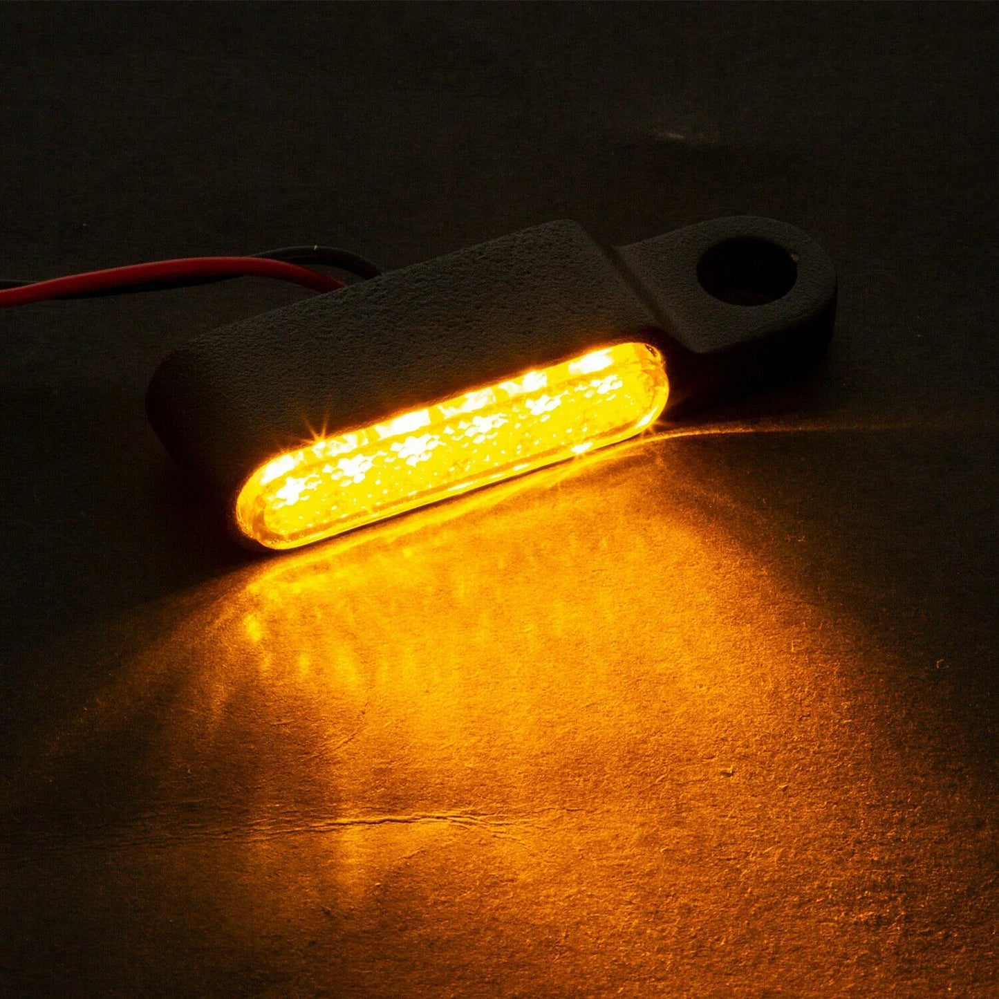 6 x LED Turn Signal Indicators Lights for Harley Motorcycle Handlebar