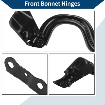 Hood Hinges for Hyundai Elantra 2017-2020 Front Bonnet Bracket 1 Pair