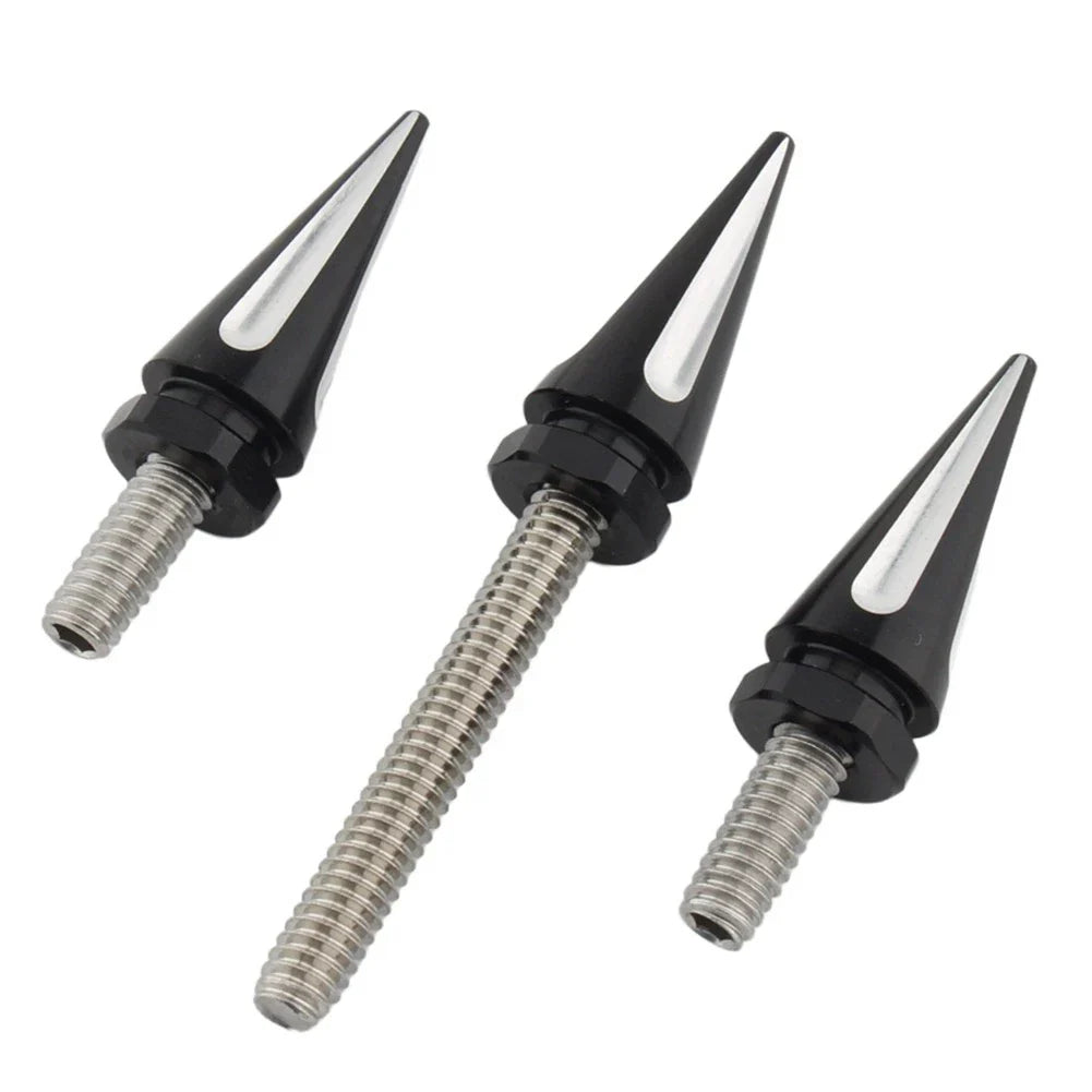 3 x Windshield Trim Screws for Harley Electra Glide 2014-2023 Black