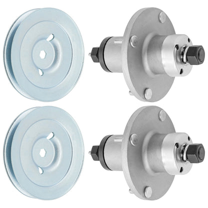 Deck Spindle Pulley Replacement for John Deere X300 X304 X324 X360 (2003–2005)
