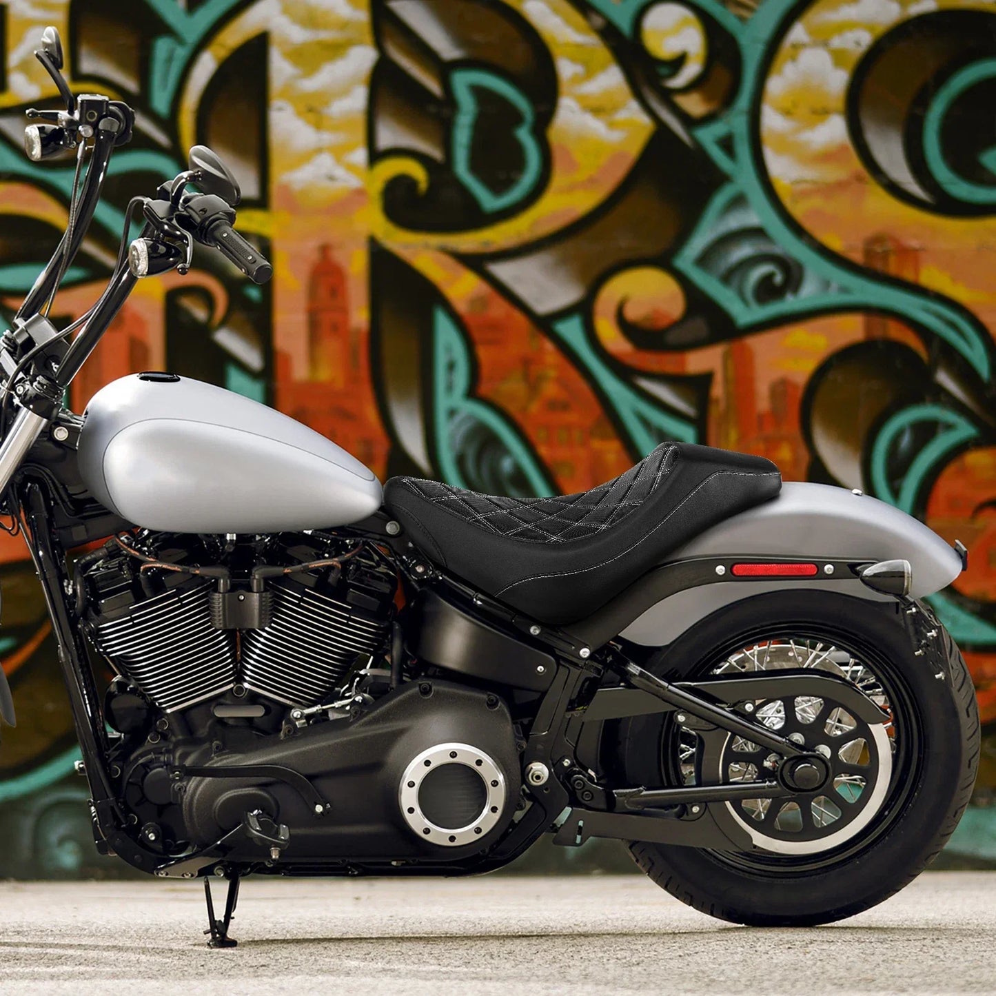 Driver Solo Seat 114 for Harley Softail Heritage Classic (2018 - 2023)