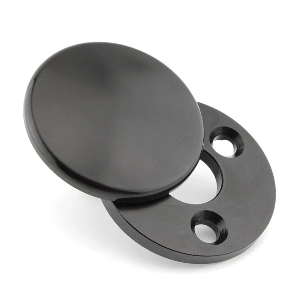 Black Motorcycle Fork Lock Cover for Harley Road King (1994-2023)