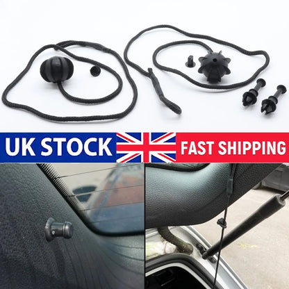 Parcel Shelf String Cord Cover Strap Clip Replacement for Peugeot 107 (2005–2014)