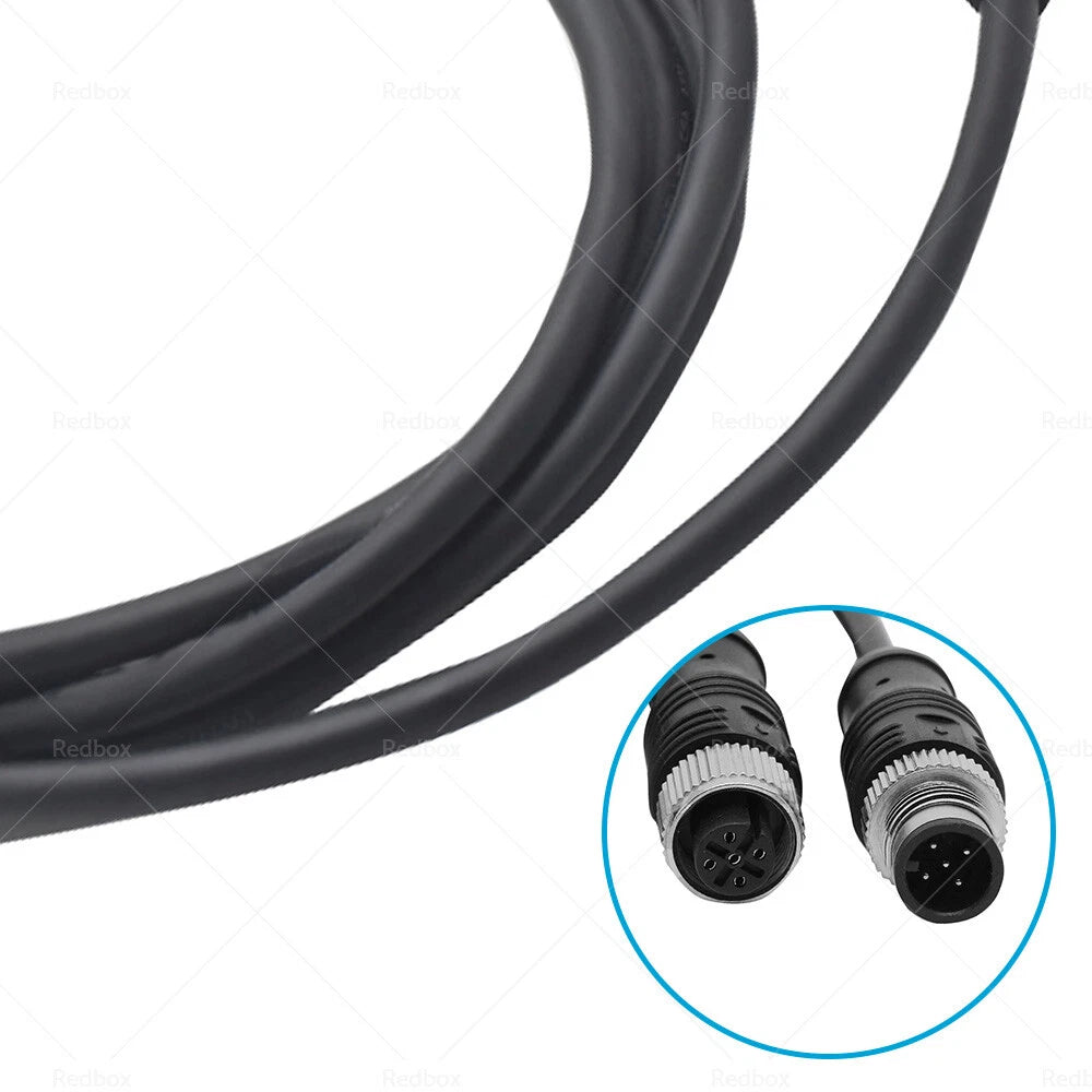 5-Core NMEA2000 Drop Cable Black for Marine (N/A)