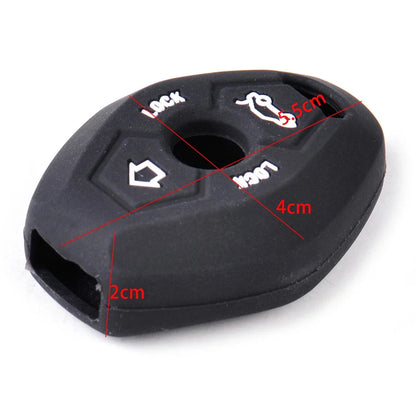 Key Shell Silicone Protective Cover Case for BMW E81 E46 E38 X3 X5 Z3 Z4