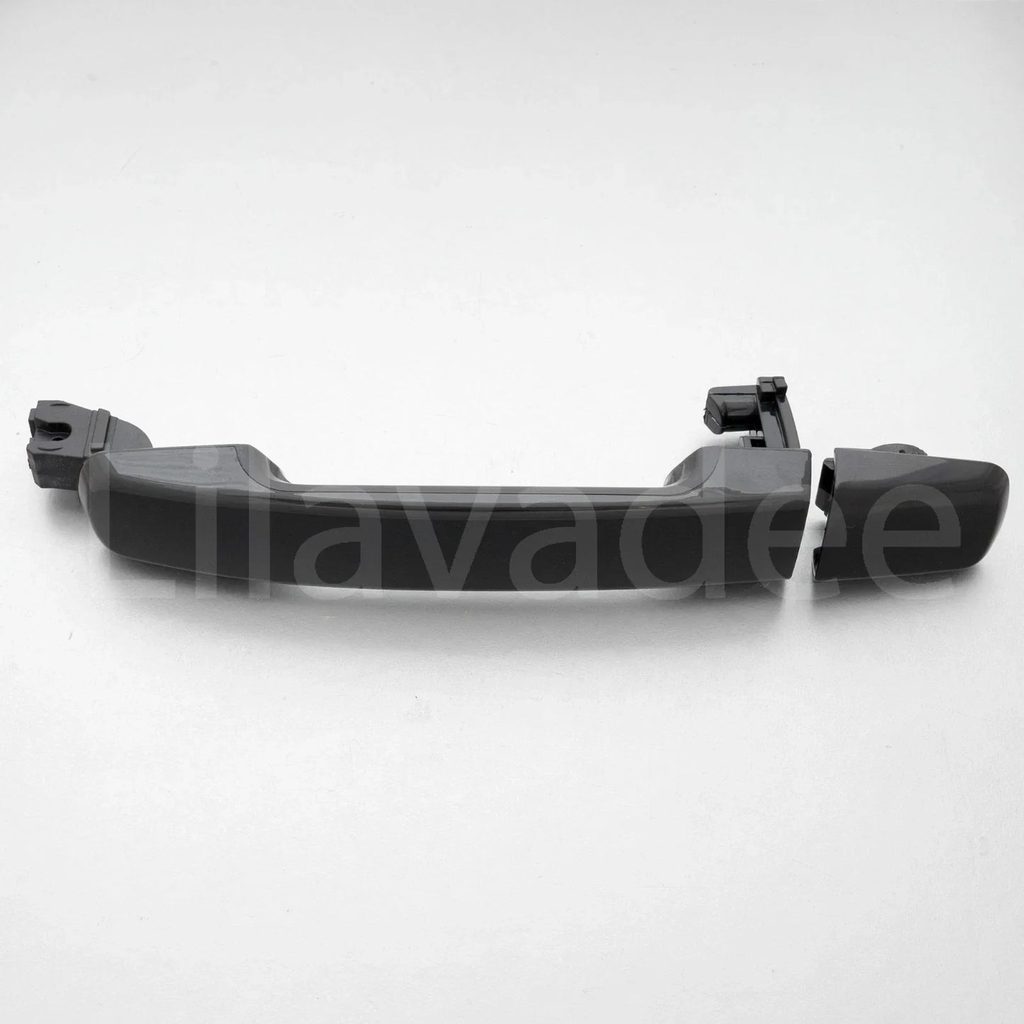 Black Glossy Outer Door Handle Left for Nissan Navara D40 Frontier (2005-2015)