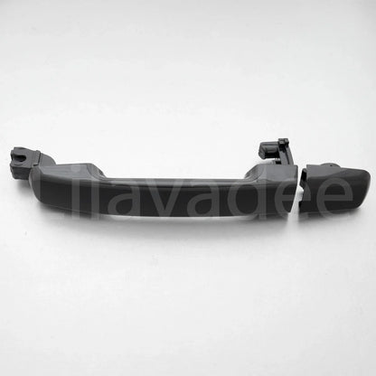 Black Glossy Outer Door Handle Left for Nissan Navara D40 Frontier (2005-2015)