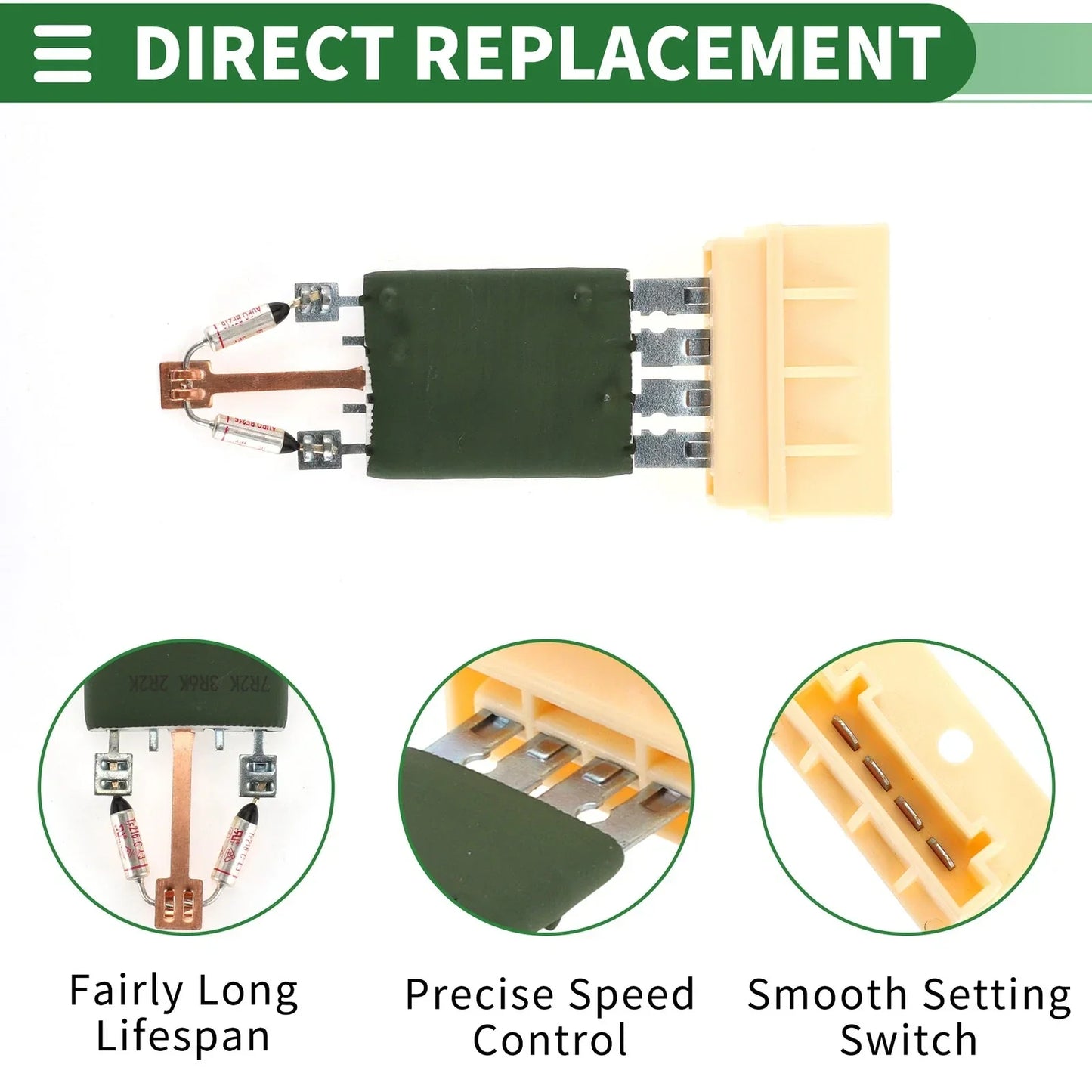 HVAC Blower Motor Resistor for Mercedes-Benz W163 (1998-2005)
