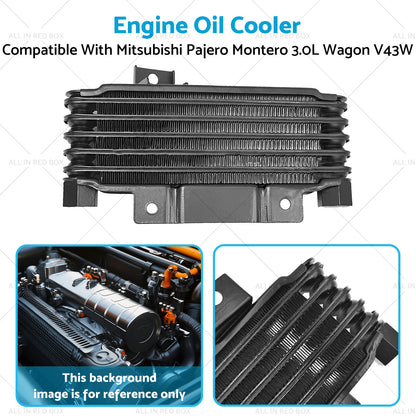 Engine Oil Cooler for Mitsubishi Pajero Montero 3.0L Wagon (1991-1999)