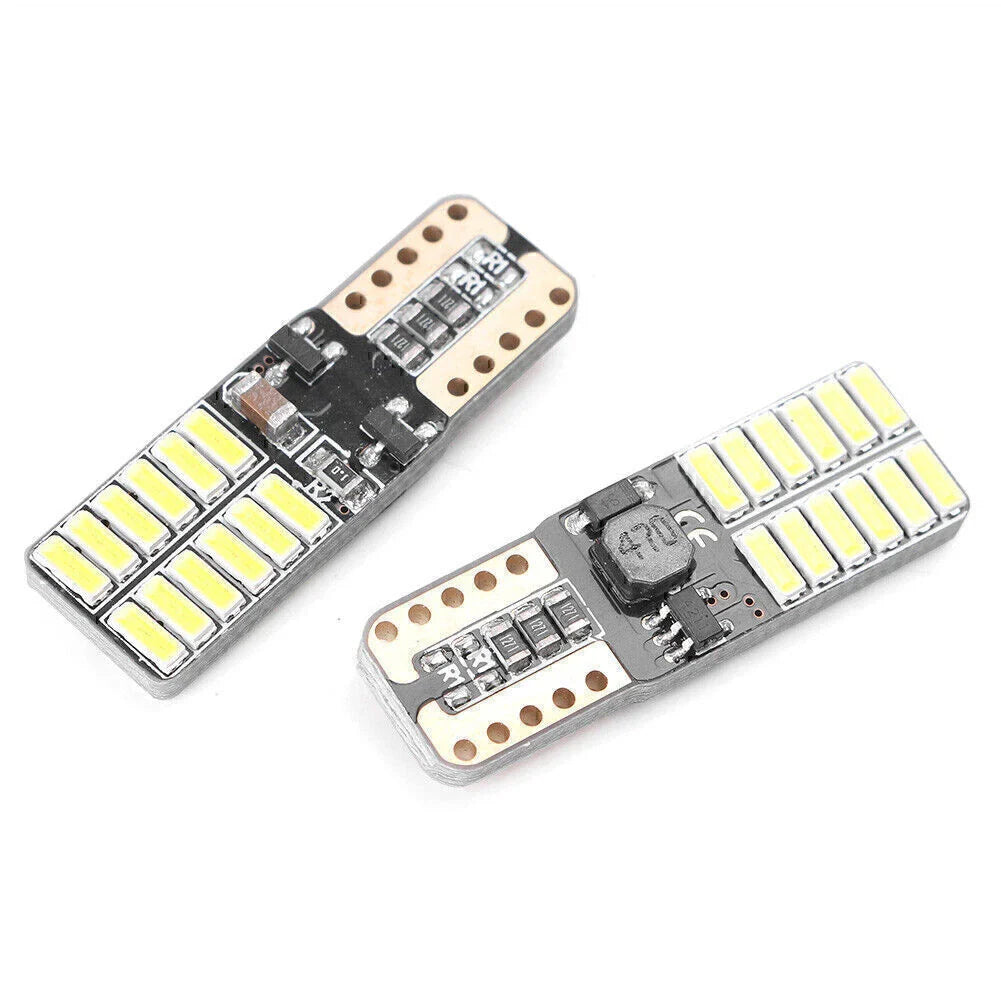 LED Light Canbus Error Free White Side Marker Lamp T10 W5W