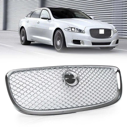 Honeycombe Front Mesh Bumper Grille Trim for Jaguar XJ (2010-2015)