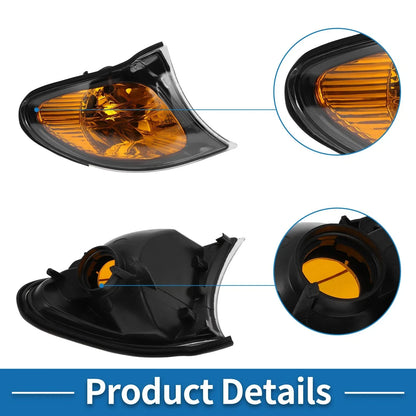 Right Corner Signal Light Cover for BMW 3 Series (2002 - 2005)