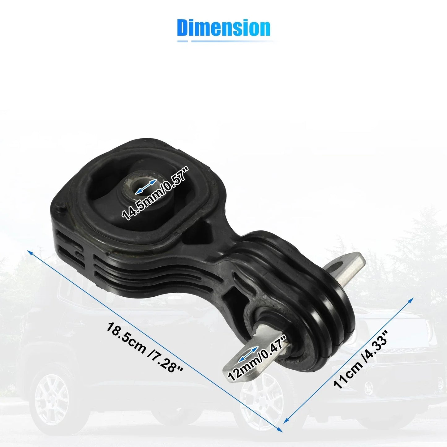 Lower Rod Torque Engine Motor Mount for Honda Civic (2006-2011)