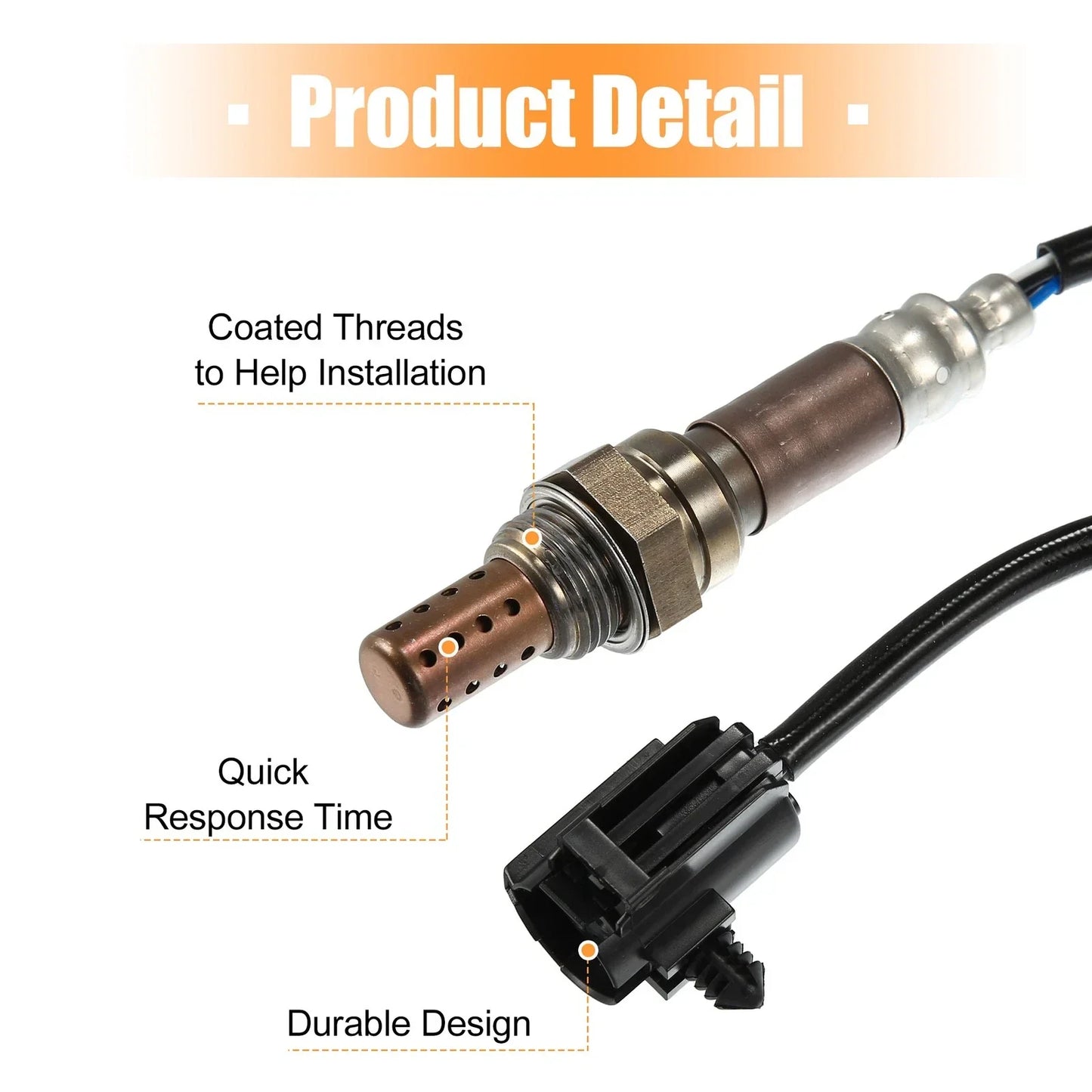 2 x Car Auto Oxygen Sensors for Dodge Ram 1500 (1997-1998)