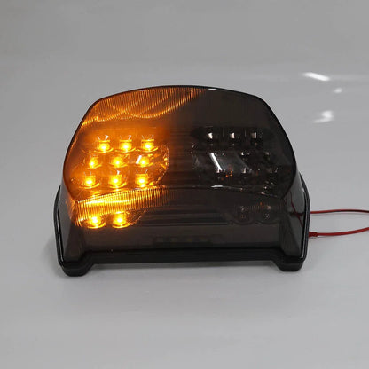 1x Smoke LED Taillight Turn Signals for Kawasaki Ninja ZX-7R (1996-2003)