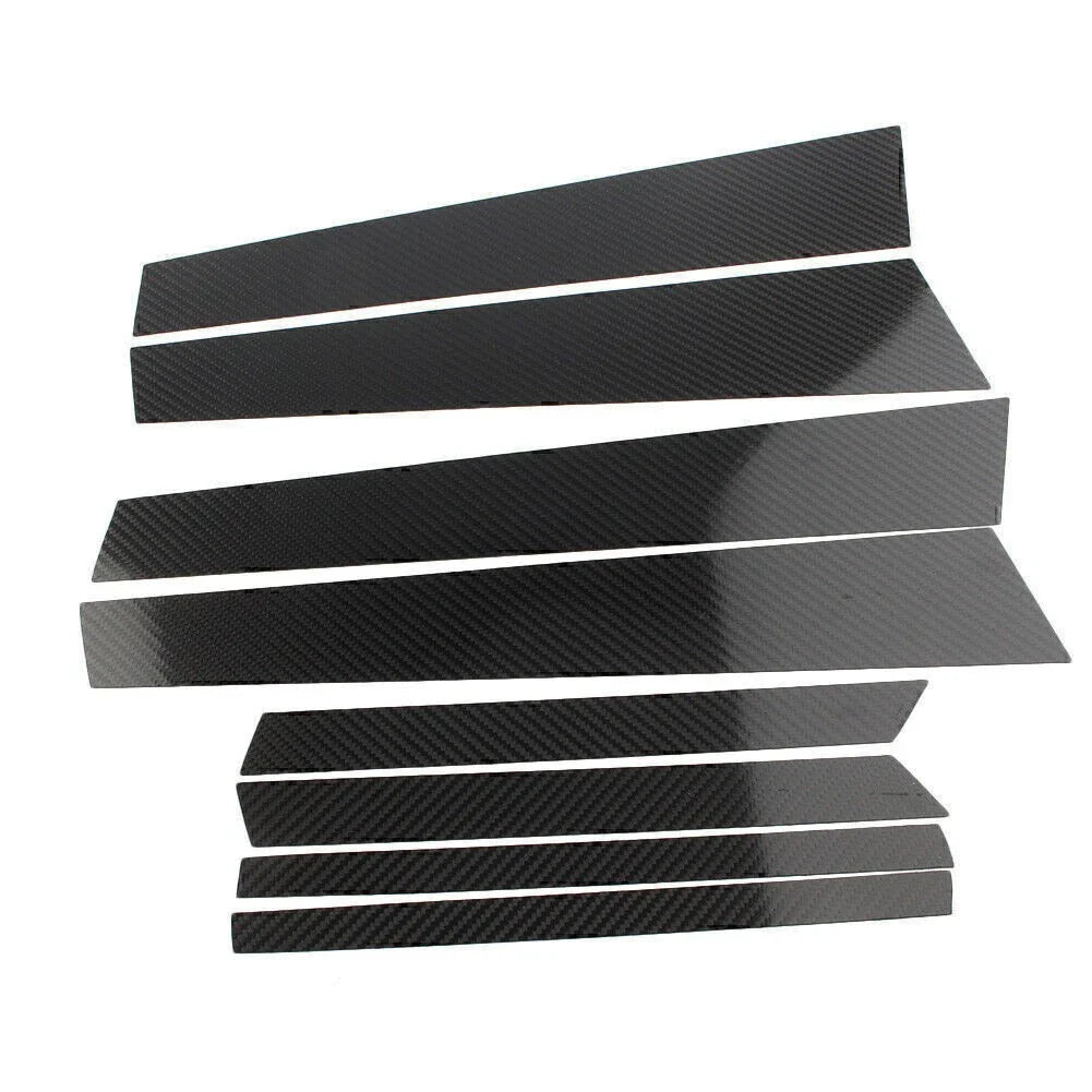 Carbon Fiber B Pillar Trim Covers for BMW E71 X6 2009-2014 (2009-2014)