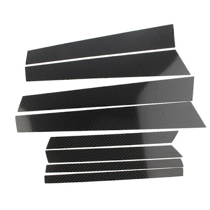 Carbon Fiber B Pillar Trim Covers for BMW E71 X6 2009-2014 (2009-2014)