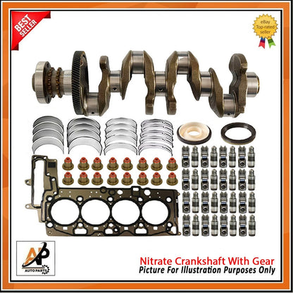 Crankshaft with Gear Engine Rebuild Kit for BMW 2 Series N47 (2009–2016)