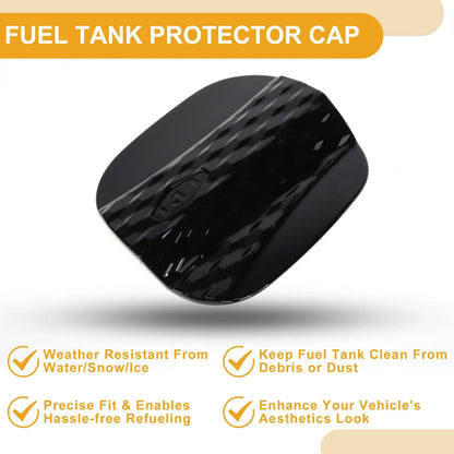 Fuel Tank Door Cap for Hyundai Sonata 2024-2025 Fuel Filler Flap Cover Black