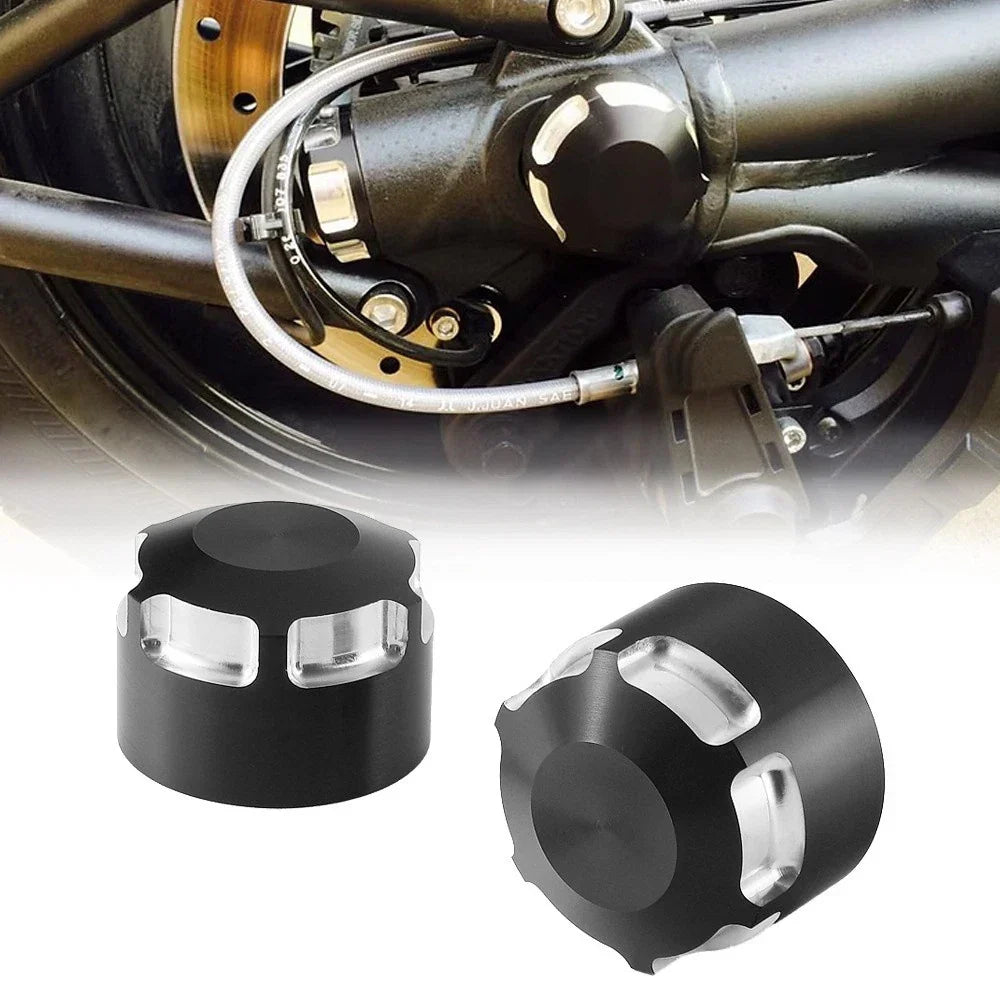 Aluminum Rear Axle Nut Cover Caps for Can-Am Spyder F3 RT ST GS RS (2008-Up)