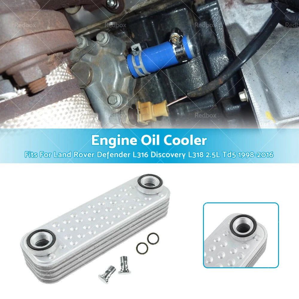 Engine Oil Cooler for Land Rover Defender, Discovery (1998-2016)