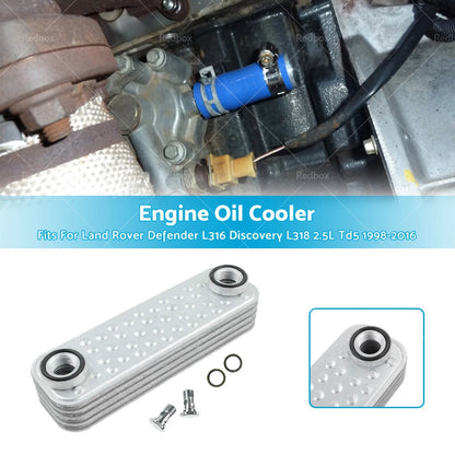 Engine Oil Cooler for Land Rover Defender, Discovery (1998-2016)