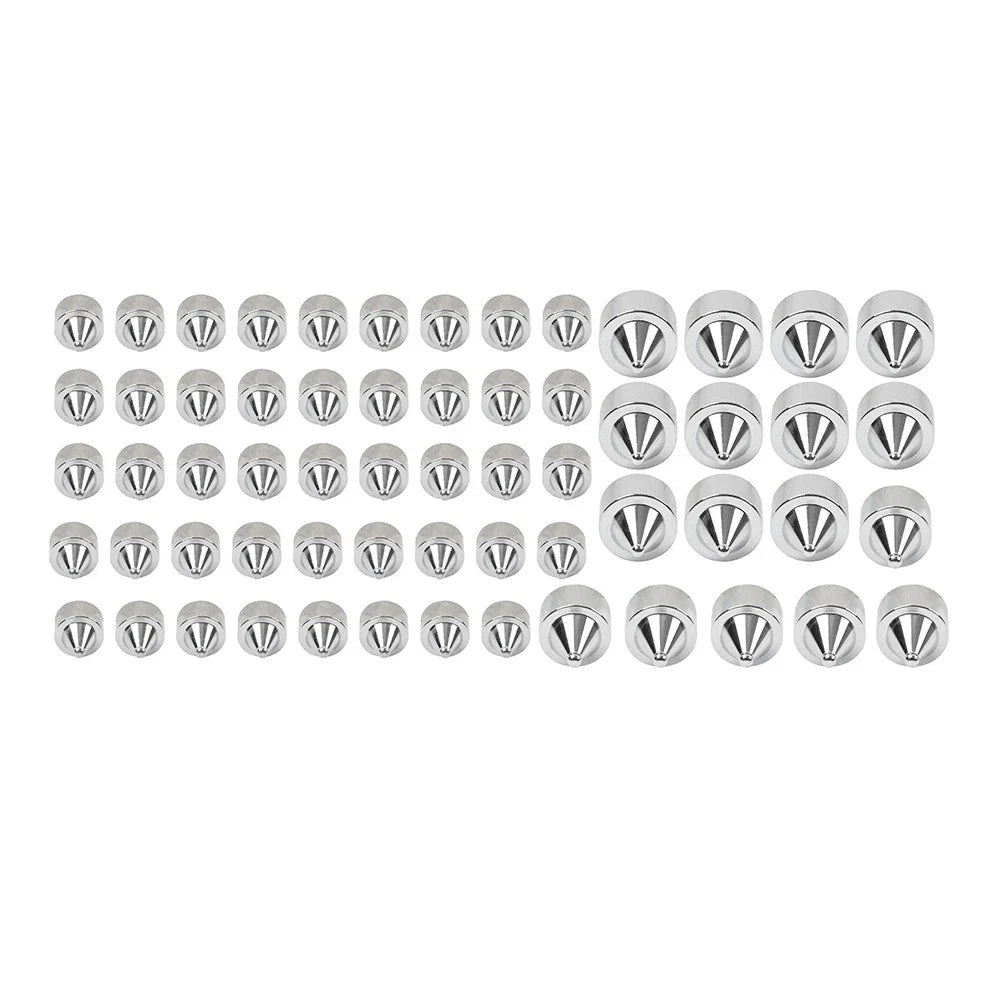61X Engine Topper Bolt Caps Cover Chrome for Harley Twin Cam FLH (1999-2006)