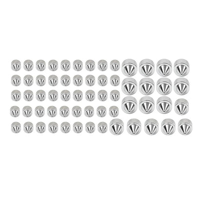 61X Engine Topper Bolt Caps Cover Chrome for Harley Twin Cam FLH (1999-2006)