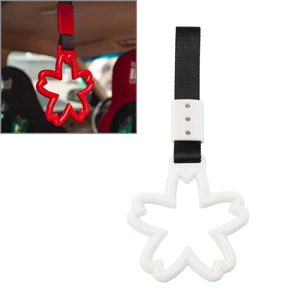 Cherry Blossom Ring Handle Strap for Train Bus (Fits Various Models)
