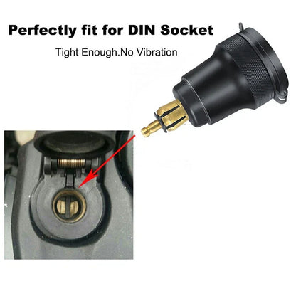 USB Charger Hella Din Socket Adapter for BMW QC3.0 Motorcycle