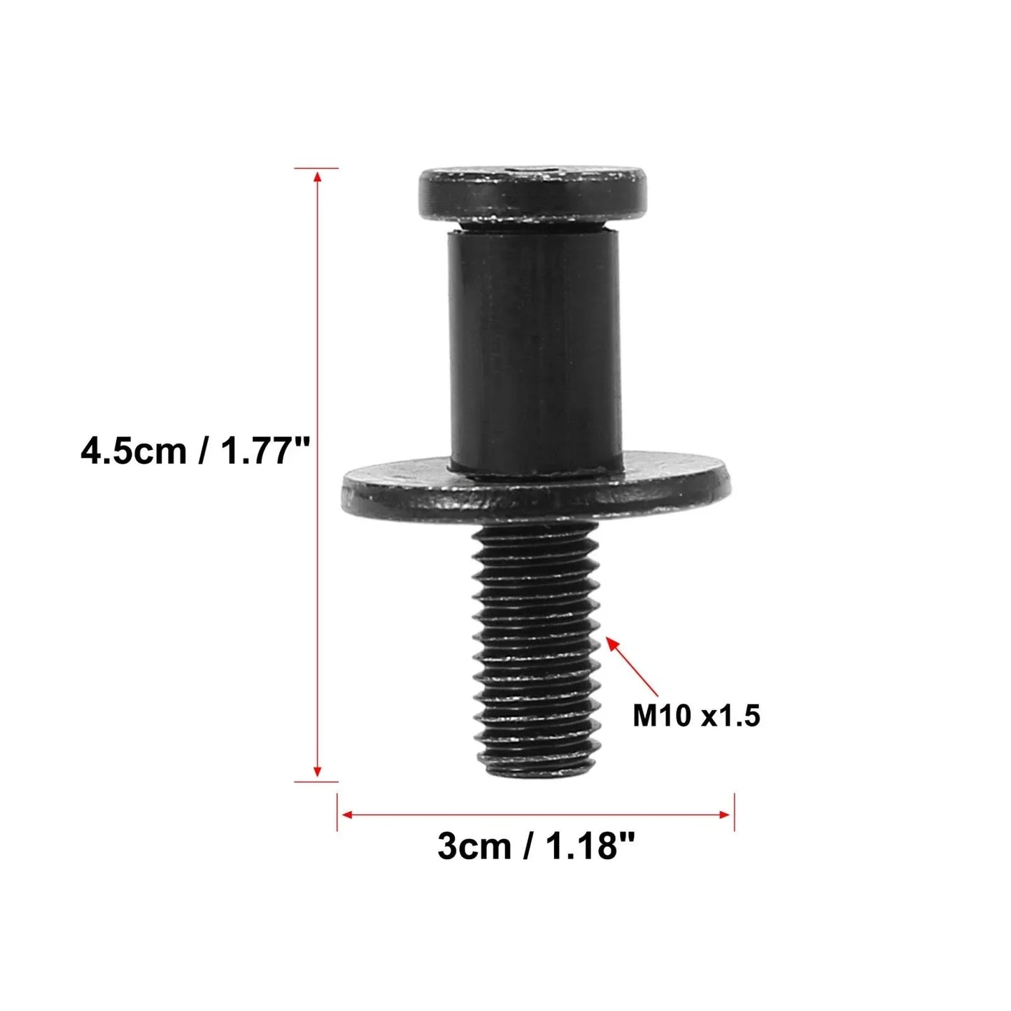 2 x Car Tailgate Latch Striker Bolts for Chevrolet Silverado 2500 (1999-2004)