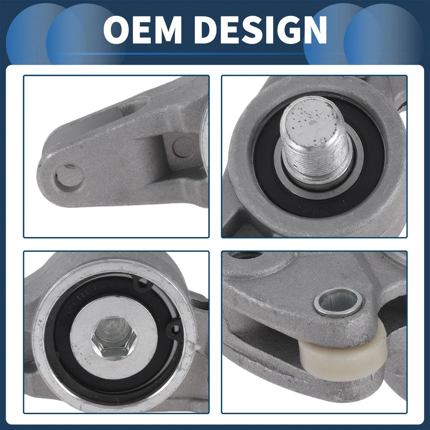Belt Tensioner for Mercedes-Benz E-Class (1993-1995) Metal 1 x Piece