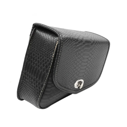 Universal Motorcycle Saddle Bag Luggage Tool Bag Right Side Black