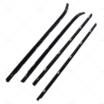 4pcs Weather Strip Window Moulding Trim Seal for Hyundai I30 Hatch (07-12)